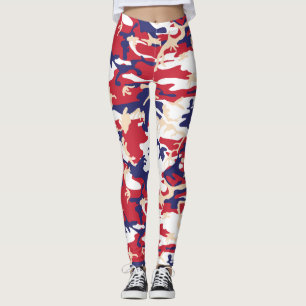 Leggings 4 juillet, Jour de l'Indépendance, Beige de camouf