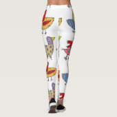 Leggings 4 Oiseaux amusants Thunder_Cove (Dos)