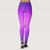 Leggings 50 Et Fabuleux Anniversaire Métallique Violet Élég (Dos)