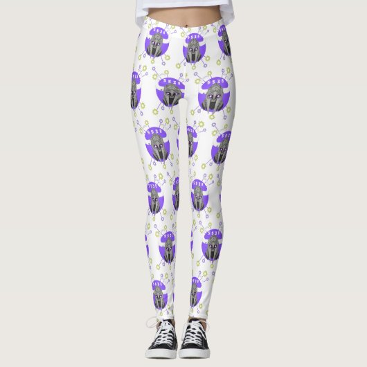 Leggings 5538- Saison 25/26 - Équipe Swag (Devant)