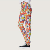Leggings 60's, 70's Retro Super Throw Pillow (Gauche)