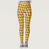 Leggings 60s Retro Patterned (Devant)