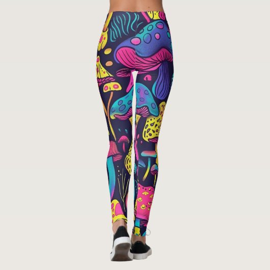 Leggings 70s 60s Psychedelic Hippy Retro Hip (Dos)