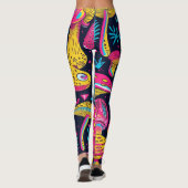 Leggings 70s 60s Psychedelic Hippy Retro Hip (Dos)