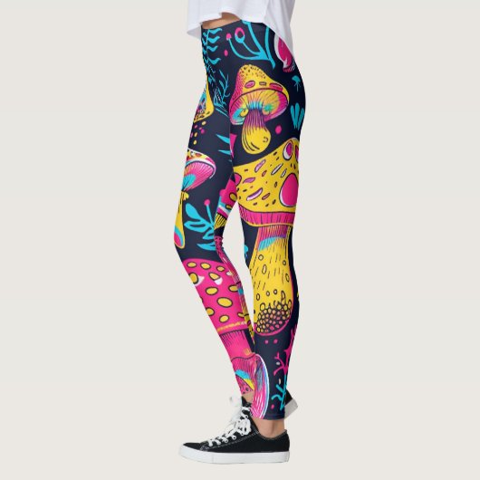Leggings 70s 60s Psychedelic Hippy Retro Hip (Gauche)