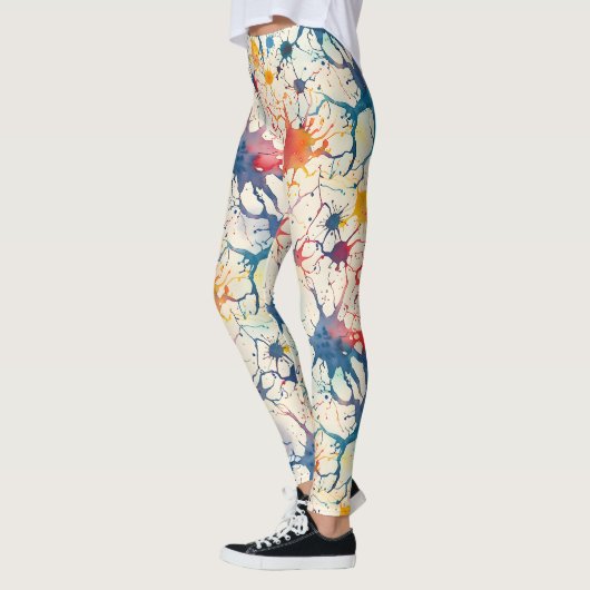 Leggings 70s 60s Psychedelic Hippy Retro Hip (Gauche)