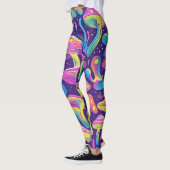 Leggings 70s 60s Psychedelic Hippy Retro Hip (Gauche)