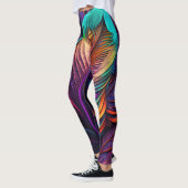 Leggings 70s 60s Psychedelic Hippy Retro Hip (Gauche)