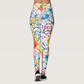 Leggings 70s 60s Psychedelic Hippy Retro Hip (Dos)