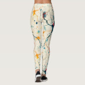 Leggings 70s 60s Psychedelic Hippy Retro Hip (Dos)