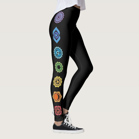 Leggings 7 guêtres de Chakra (Droite)