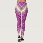 Leggings 80s Rétro : Arrière - plan 3D Sci-Fi. (Dos)