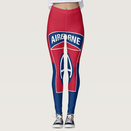 Leggings 82e division aérienne Flag Military Vétéran (Devant)