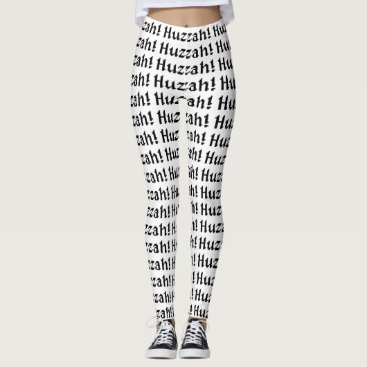 Leggings 8 Bits Huzzah ! (Devant)