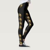 Leggings 8 singes Chinois Année Zodiaque Anniversaire Jambe (Droite)