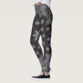 leggings à bandana noire (Gauche)
