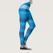 Leggings à bandes bleues (Droite)