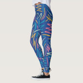 Leggings à billes bleues (Gauche)