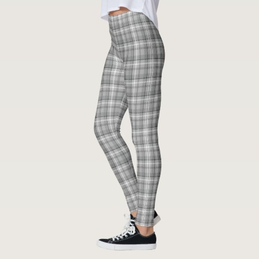 Leggings à carreaux gris (Gauche)