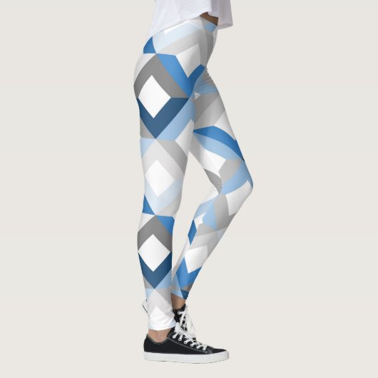 leggings à chevrons bleus (Droite)