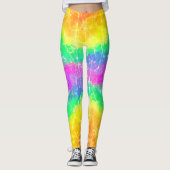 Leggings à collier multicolore (Devant)