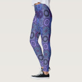 Leggings à courtepointe bleu (Gauche)