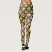 Leggings à damiers Motif.02 (Dos)
