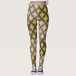 Leggings à damiers Motif.02