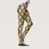 Leggings à damiers Motif.02 (Droite)