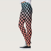 Leggings à dégradé à carreaux (Gauche)