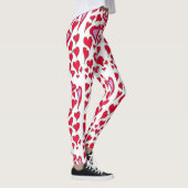 Leggings à dessins de cœurs (Droite)