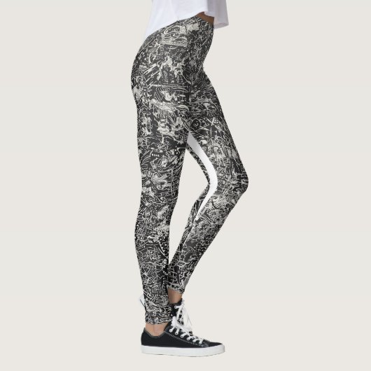 leggings à deux, design original (Droite)