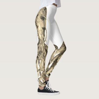 Leggings à deux pieuvres