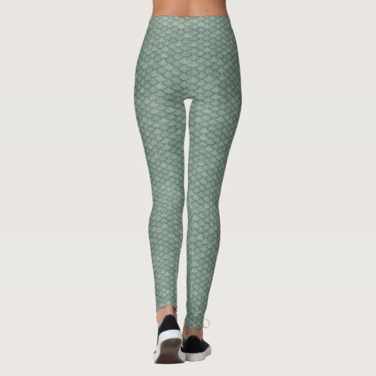 Leggings à échelles de dragon (Dos)