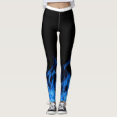 Leggings à flamme bleue (Devant)