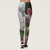 Leggings à fleurs blanches/roses (Dos)