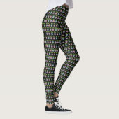 Leggings à fleurs multicolores stylés (Droite)