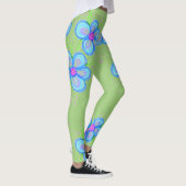 Leggings à fleurs rose (Droite)