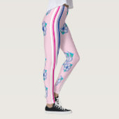 Leggings à fleurs rose (Droite)