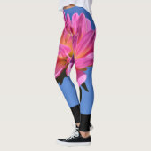 Leggings à fleurs roses (Gauche)