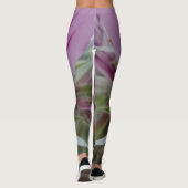Leggings à fleurs roses/rouges (Dos)