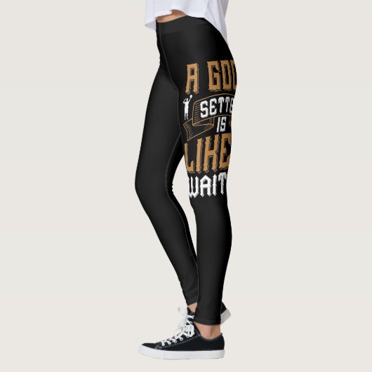 Leggings A good setter is like a waiter-01 (Gauche)
