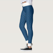 Leggings à haut point bleu (Gauche)