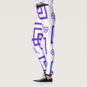Leggings à icône de recherche Monoline – Minimalis (Gauche)