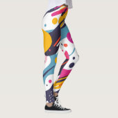 Leggings à Impression Florale Intégrale (Droite)