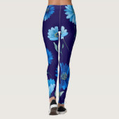 Leggings à Impression Florale Intégrale (Dos)