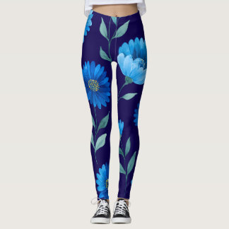 Leggings à Impression Florale Intégrale