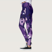 Leggings à Impression Florale Intégrale (Gauche)