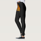 Leggings à Impression Florale Intégrale (Gauche)