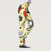 Leggings à Impression Florale Intégrale (Droite)